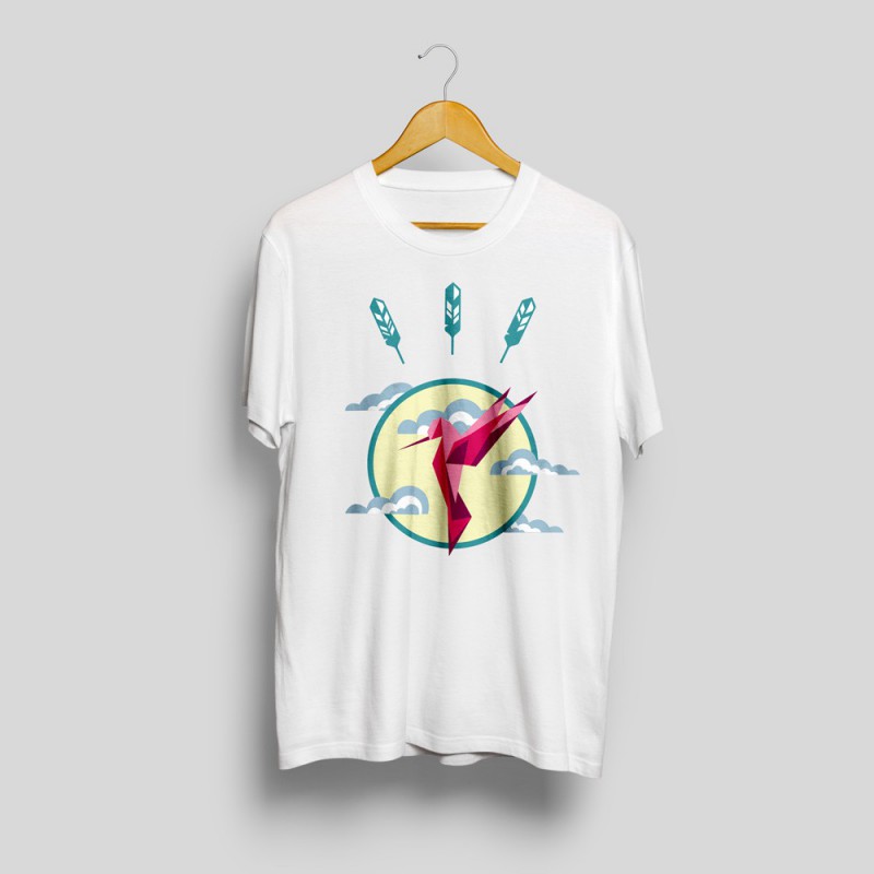 Hummingbird printed t-shirt - Where does it come from