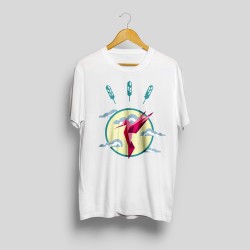 Hummingbird printed t-shirt - Regular fit, round neckline, short sleeves. Made of extra long staple pima cotton.  -. 23,14 €